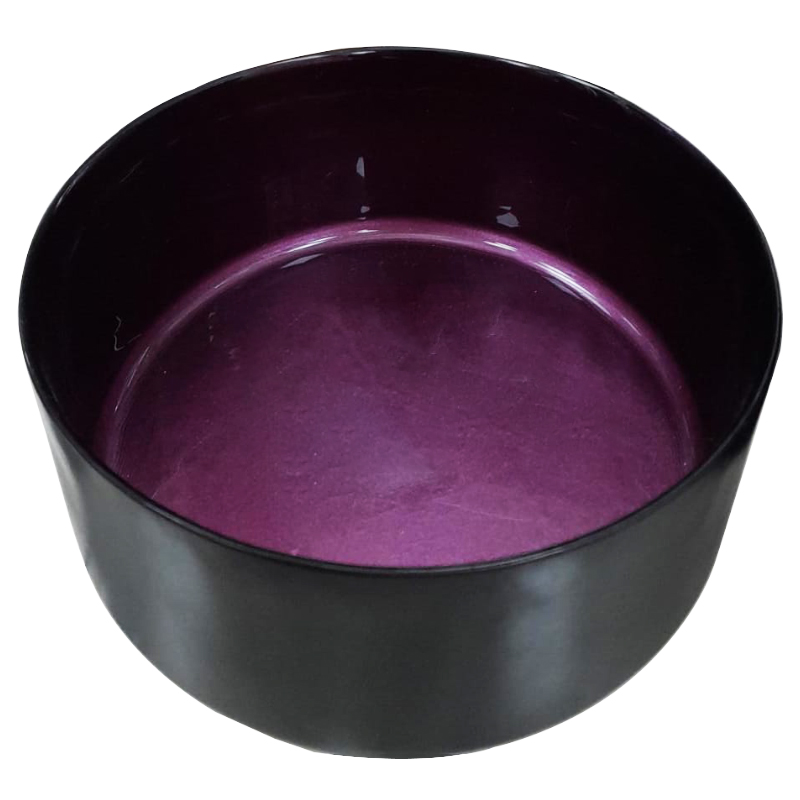 BOL DESIGN 22 CM VERRE MIX ROUGE/BLEU/OR/JAUNE