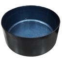 BOL DESIGN 22 CM VERRE MIX ROUGE/BLEU/OR/JAUNE