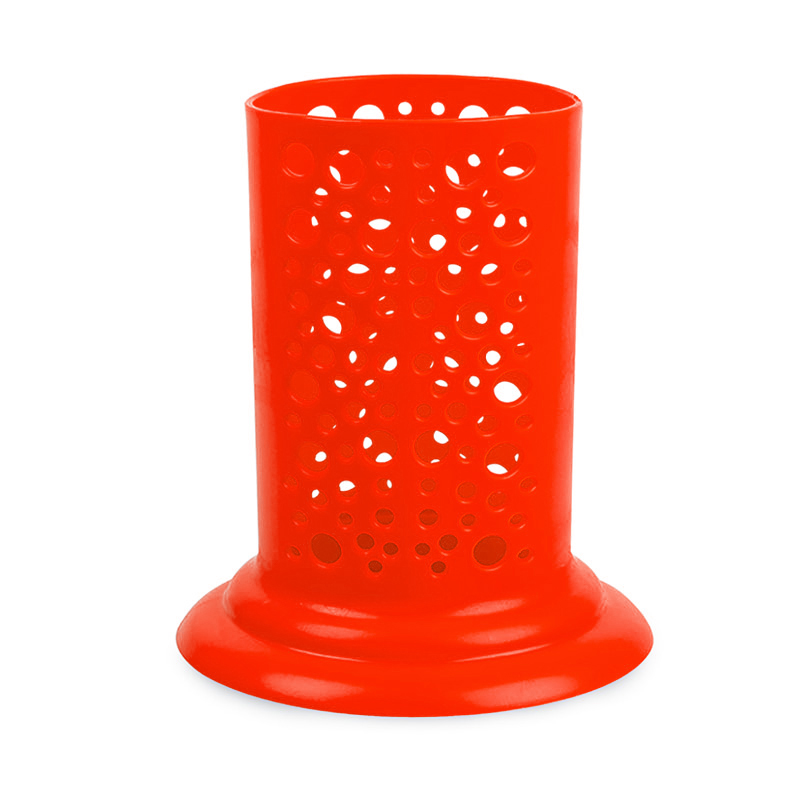 EGOUTOIR COUVERTS PLASTIQUE ORANGE/VERT/ROUGE/MARRON