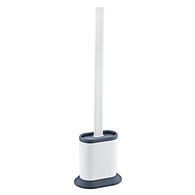 BROSSE WC 35,5 X 10 CM BLANC/GRIS