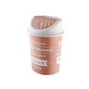 POUBELLE 1,7 LITRES MIX BLANC/NOIR/BEIGE