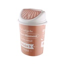 POUBELLE 4 LITRES MIX BLANC/NOIR/BEIGE