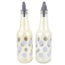 SET 2 BOUTEILLE HUILE OLIVE VERRE  250 CC 