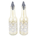 SET 2 BOUTEILLE HUILE OLIVE VERRE  250 CC 