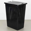 BAC A LINGE SLIM 38 LITRES MIX BLANC/NOIR