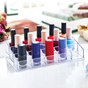 RANGE MAQUILLAGE 22X12X6 CM TRANSPARENT FUME