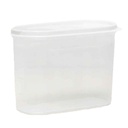 BOITE CONSERVATION PLASTIQUE 1.25 LITRES MIX GRIS/ROSE/BLEU