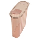 BOITE CONSERVATION PLASTIQUE 6 LITRES MIX GRIS/ROSE/BLEU