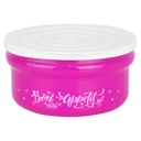 POT VERRE 415 CC MIX ORANGE / BLEU / VIOLET