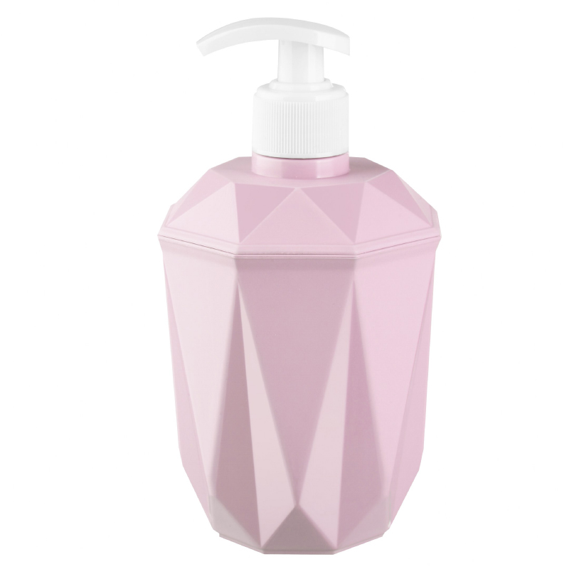 DISPENSEUR SAVON 38X14 CM MIX ROSE/ROUGE/BLEU/GRIS/BLANC
