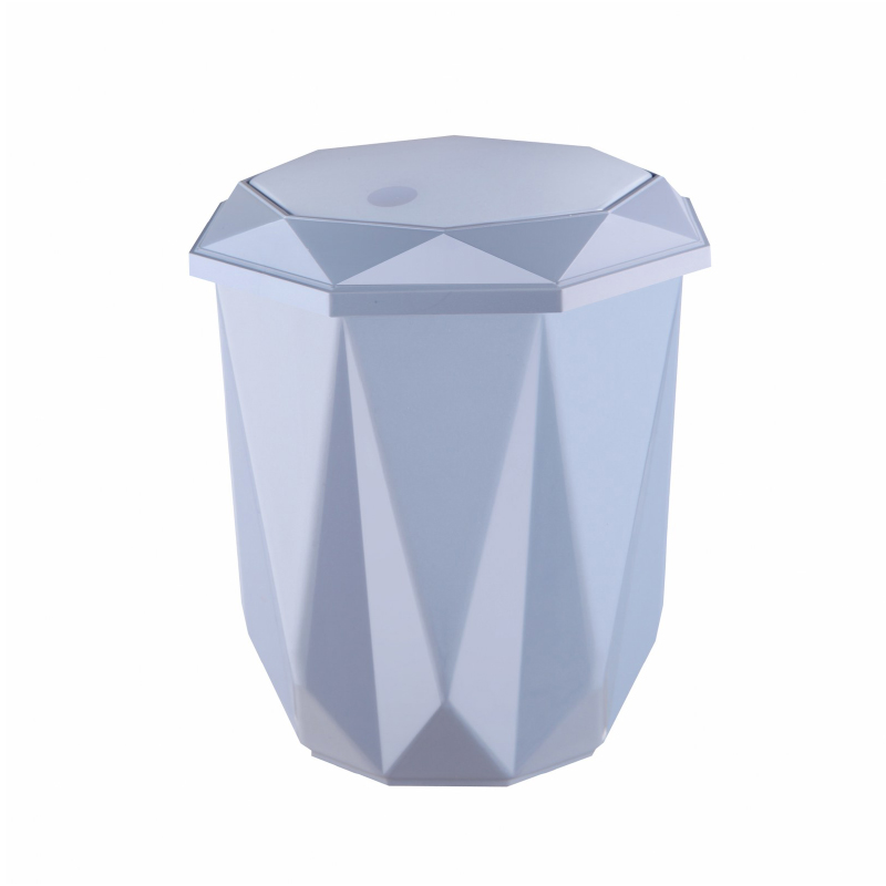 POUBELLE 5.5 LITRES CM MIX ROSE/ROUGE/BLEU/GRIS/BLANC