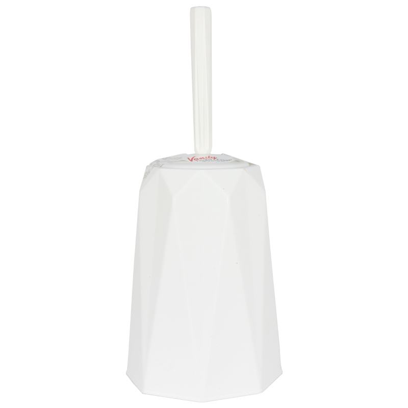 BROSSE WC 36X14 CM MIX ROUGE/BLEU/ROSE/BLANC/GRIS