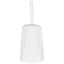 BROSSE WC 36X14 CM MIX ROUGE/BLEU/ROSE/BLANC/GRIS