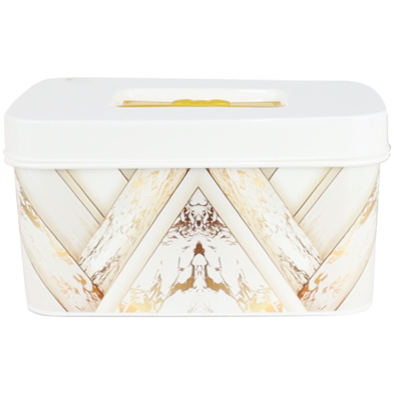 BOITE RANGEMENT DESIGN 4 LITRES MIX ROSE/BLANC/NOIR