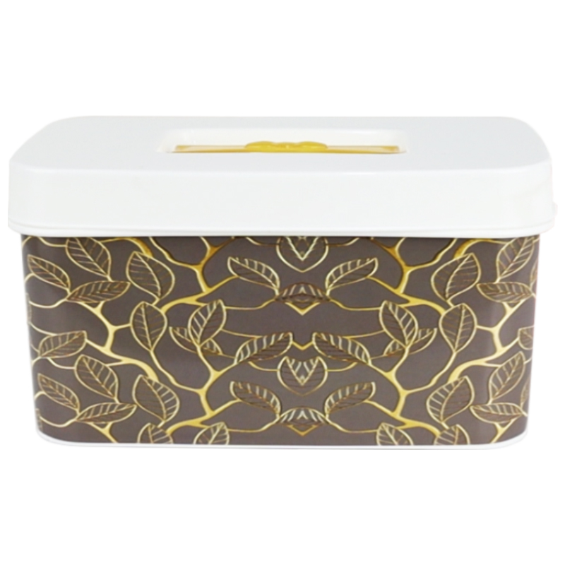 BOITE RANGEMENT DESIGN 4 LITRES MIX ROSE/BLANC/NOIR