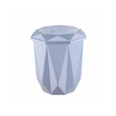 POUBELLE A PEDALE 2.5 LITRES MIX ROUGE/BLEU/ROSE/BLANC/GRIS