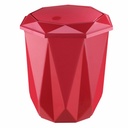 POUBELLE A PEDALE 10 LITRES MIX ROUGE/BLEU/ROSE/BLANC/GRIS