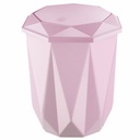 POUBELLE A PEDALE 10 LITRES MIX ROUGE/BLEU/ROSE/BLANC/GRIS