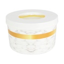 BOITE RANGEMENT DESIGN 17.5X10.5CM LITRES MIX MARBRE BLANC/NOIR