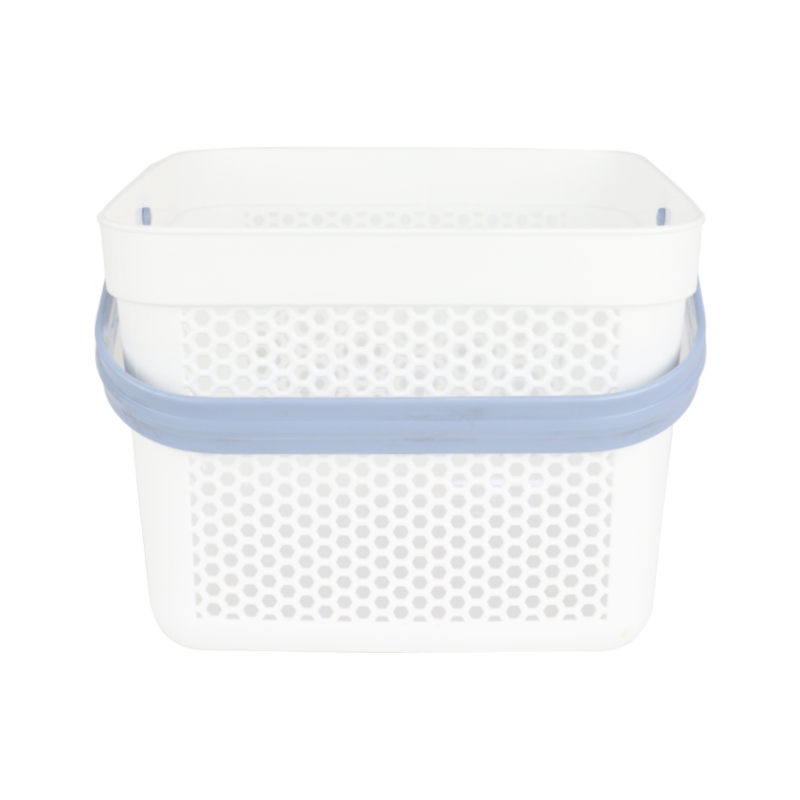 PANIER DESIGN PLASTIQUE 5 LITRES MIX ROSE/ROUGE/BLEU/GRIS/BLANC