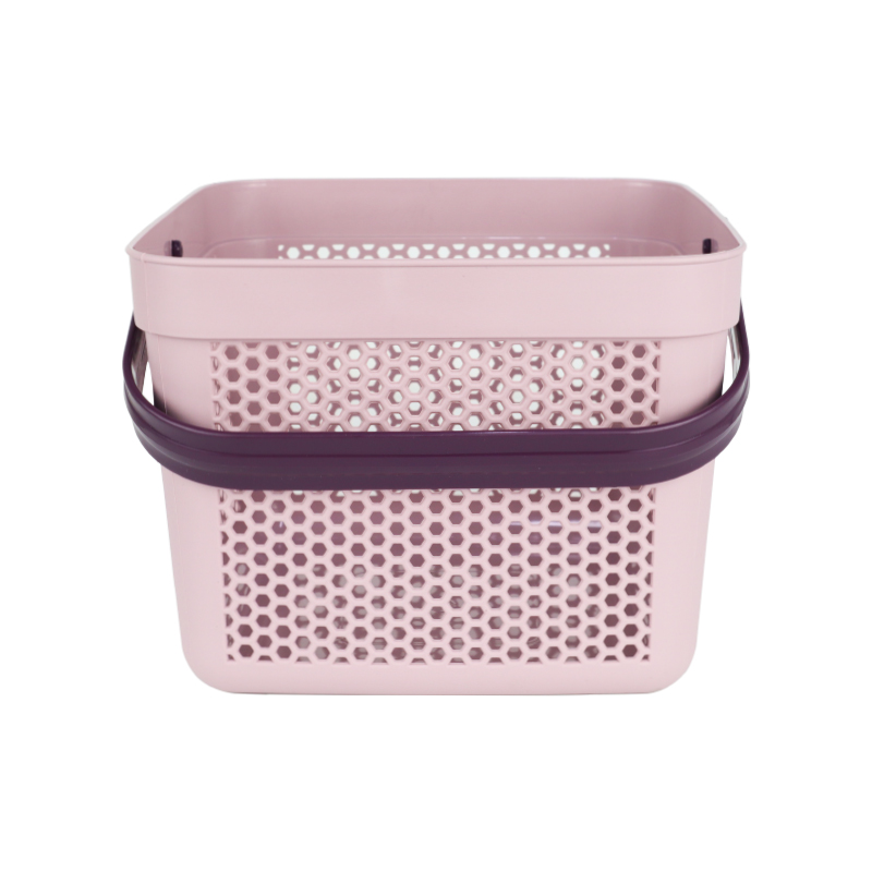 PANIER DESIGN PLASTIQUE 5 LITRES MIX ROSE/ROUGE/BLEU/GRIS/BLANC