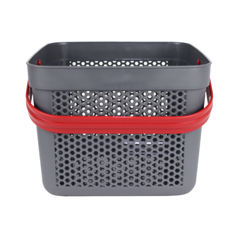 PANIER DESIGN PLASTIQUE 5 LITRES MIX ROSE/ROUGE/BLEU/GRIS/BLANC
