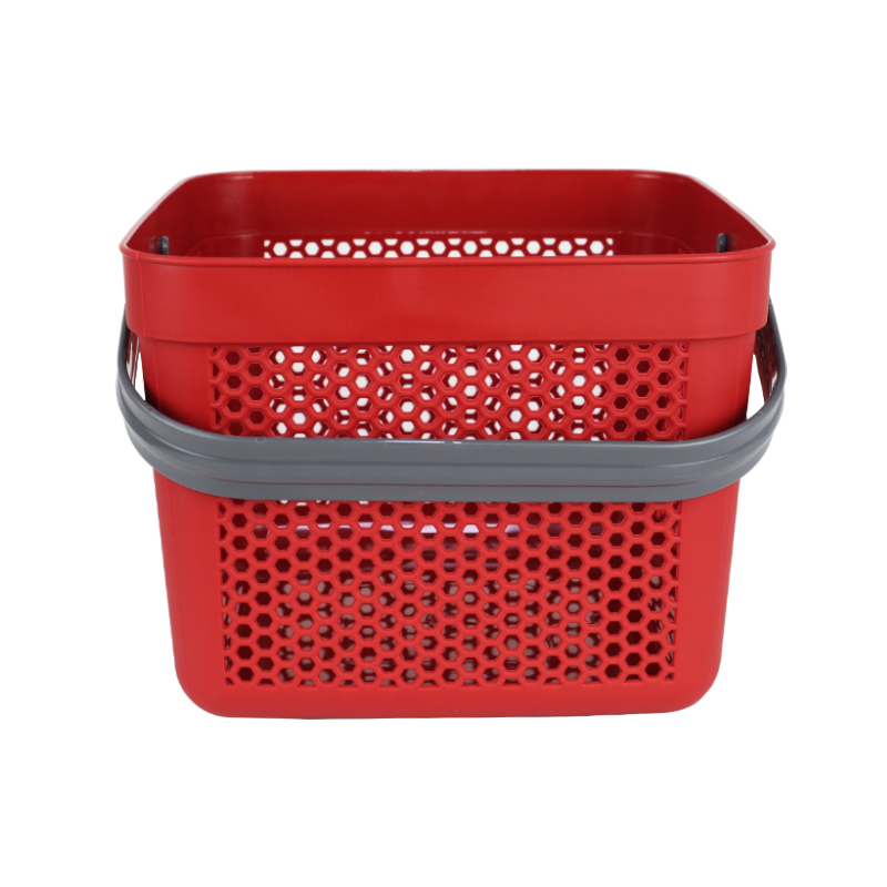 PANIER DESIGN PLASTIQUE 5 LITRES MIX ROSE/ROUGE/BLEU/GRIS/BLANC