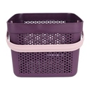 PANIER DESIGN PLASTIQUE 8 LITRES MIX ROSE/ROUGE/BLEU/GRIS/BLANC