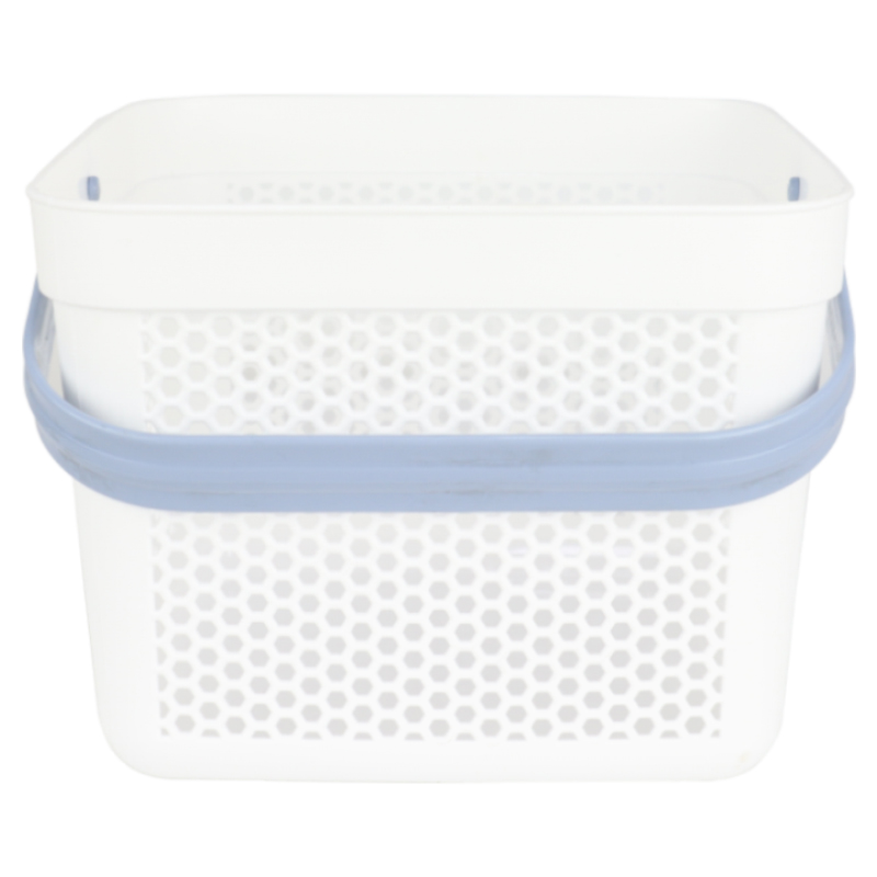 PANIER DESIGN PLASTIQUE 12 LITRES MIX ROSE/ROUGE/BLEU/GRIS/BLANC