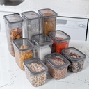 RANGEMENT ALIMENTS SEC 2 LITRES 12X16.5X16.5 CM COULEUR MAT
