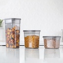 SET 3 BOITES ALIMENTAIRE COULEURS MAT 3.2/2/1.3 LITRES 