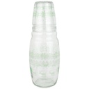 BOUTEILLE AVEC VERRE 1.5 LITRES MIX DESIGNS