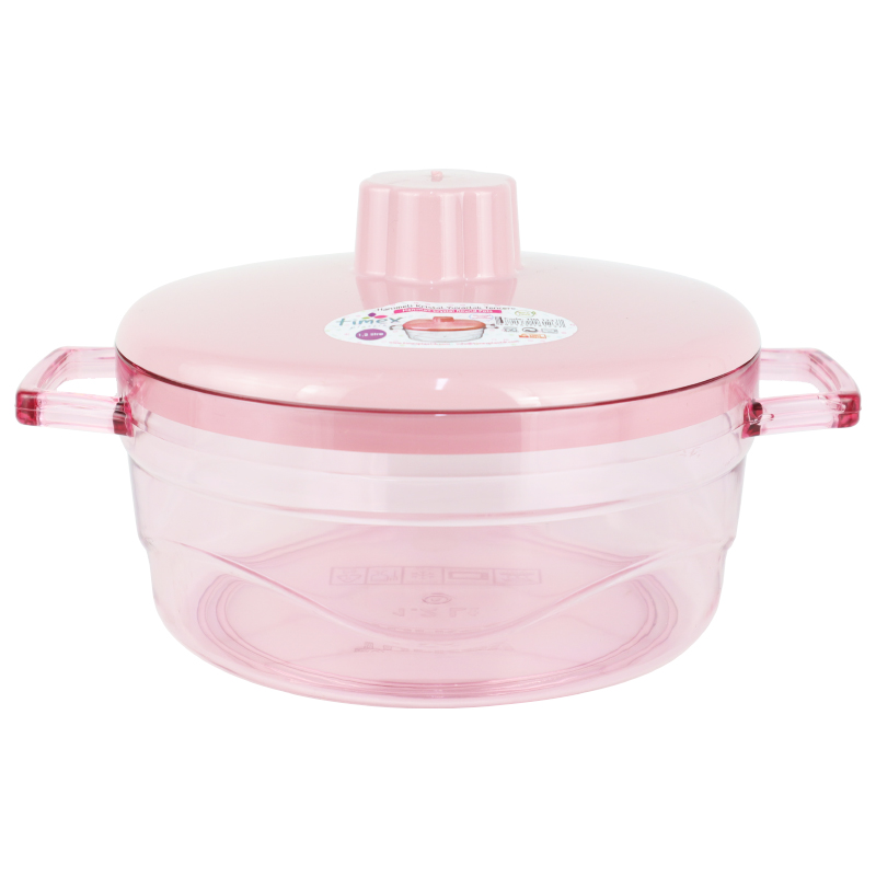 BOITE CRYSTAL PLASTIQUE 1.20 LITRES MIX ROSE/MAT/TRANSPARENT