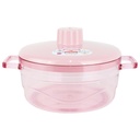 BOITE CRYSTAL PLASTIQUE 1.20 LITRES MIX ROSE/MAT/TRANSPARENT