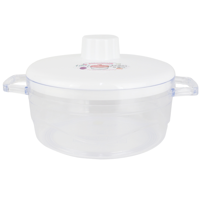 BOITE CRYSTAL PLASTIQUE 1.20 LITRES MIX ROSE/MAT/TRANSPARENT