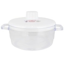 BOITE CRYSTAL PLASTIQUE 1.20 LITRES MIX ROSE/MAT/TRANSPARENT