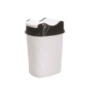 POUBELLE 5.5 LITRES MIX GRIS / BLANC/BEIGE