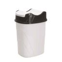 POUBELLE 25 LITRES MIX GRIS/ BLANC/BEIGE
