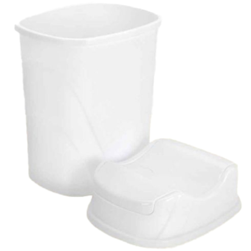 POUBELLE 70 LITRES MIX GRIS/ BLANC/BEIGE