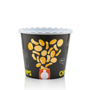 SEAU A POP CORN 2.2 LITRES MIX JAUNE/BLEU/ROUGE
