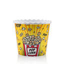 SEAU A POP CORN 2.2 LITRES MIX JAUNE/BLEU/ROUGE