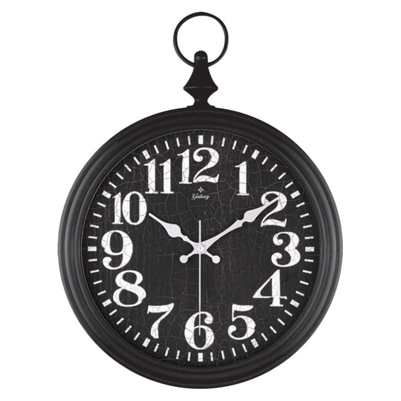 HORLOGE ACCROCHE MURALE MIX:BLANC-CREME-NOIR 30 X 40 CM