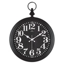 HORLOGE ACCROCHE MURALE MIX:BLANC-CREME-NOIR 30 X 40 CM