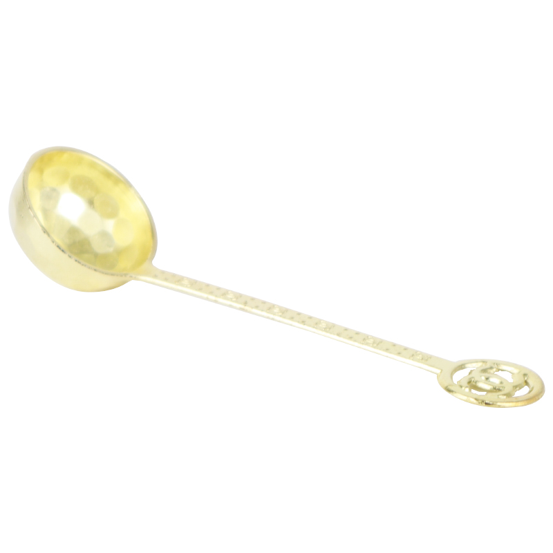 CUILLERE METAL 10.5 CM MODELE OR 