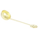 CUILLERE METAL 10.5 CM MODELE OR 