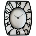 HORLOGE MURALE 37X31 CM MIX GRIS/NOIR 