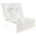 COFFRE MARRIEE 27X19X13 CM BLANC