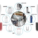 BROSSE VAISSELLE SYLICONE  32X4 CM
