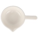 PLAT CERAMIQUE 14X10X4 CM BLANC