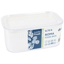 BOITE ALIMENTAIRE 750 ML ROMA TRANSPARENT